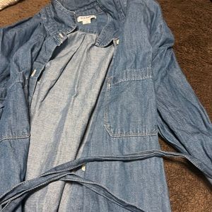 Old navy blue Jean dress